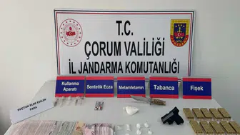 Çorum'da uyuşturucu operasyonu : 6 tutuklu