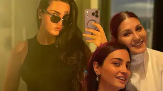 Melisa Ural yeğeni Lina ile paylaştı : Sibel Can’a röportajlı gönderme