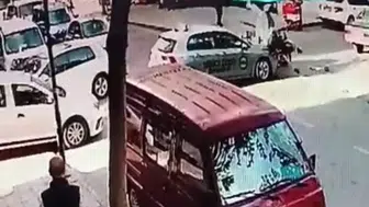 Tekirdağ Çorlu'da otomobil ile motosiklet çarpıştı : 2 yaralı