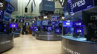 New York borsasında düşüşle açılış : Çip hisseleri ve tahvil faizleri piyasayı baskıladı