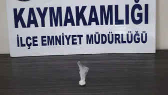 Kütahya Gediz'de uyuşturucu operasyonu