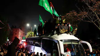 İsrail'in serbest bıraktığı 5 Filistinli esir Gazze'ye döndü