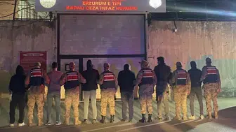 Erzurum ve Artvin'de uyuşturucu operasyonu : 7 tutuklu