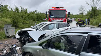 Ordu'da trafik kazası : 3 kişi yaralandı