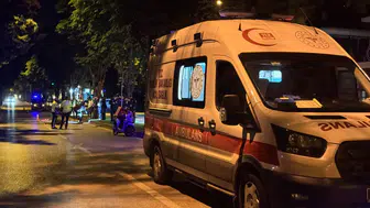 Bursa'da kaza : Refüje çarpan motokurye hayatını kaybetti