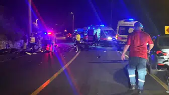 Muğla'da iki motosiklet çarpıştı : 2 ölü, 1 yaralı