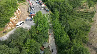 Düzce'de Sarıkaya Mağarası ziyaretçi akınına uğruyor