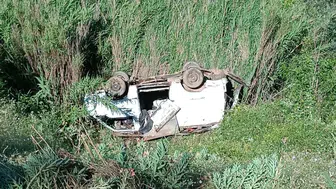 Manisa'da uçuruma yuvarlanan aracın sürücüsü hayatını kaybetti