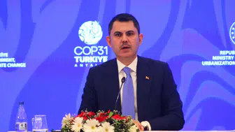 Bakan Kurum, 'Türkiye'nin COP31'e Giden Yolu: Dirençli Şehirler' panelinde konuştu
