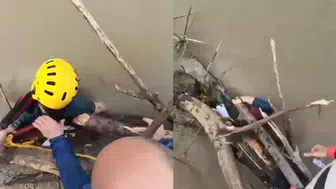 Düzce'de rafting yapan kadının son anları aksiyon kamerasında yer aldı