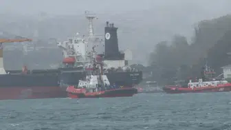 Gemi arızası nedeniyle kapatılan İstanbul Boğazı, çift yönlü olarak gemi trafiğine açıldı
