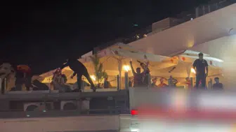 Taksim'de Galatasaray'ın şampiyonluğu kutlandı : 1 kişi yaralandı