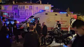 Mudanya'da yolun karşısına geçmek isteyen yayaya otomobil çarptı