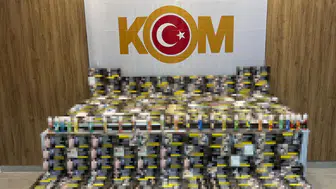 Samsun'da bir depoda 43 bin kaçak makaron ele geçirildi