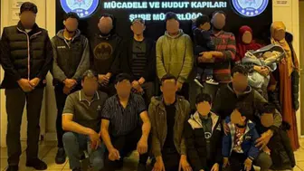 Bursa’da göçmen kaçakçılığı operasyonu : 18 düzensiz göçmen yakalandı