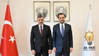 İçişleri Bakanı Çiftçi, AK Parti İstanbul İl Başkanlığını ziyaret etti