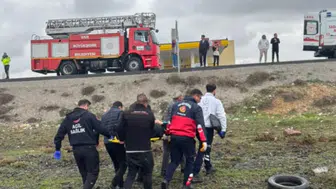 Van Çaldıran'da kamyonet şarampole yuvarlandı : Sürücü yaralandı