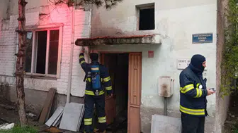 Eskişehir'de iki katlı binada yangın : 98 yaşındaki kadın yaşamını yitirdi