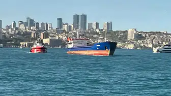 İstanbul Boğazı'nda gemi arızası