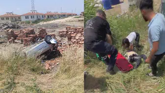 Hatay'da otomobil motosiklete çarparak takla attı : 1 ölü, 1 yaralı