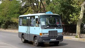 Beylikdüzü'nde minibüs şoföründen yolcuya tepki