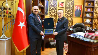 MHP lideri Bahçeli, Kerkük Valisi Ağa’yı kabul etti
