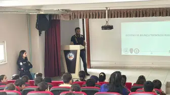 Sinop'ta öğrencilere 'SİBERAY' eğitimi verildi