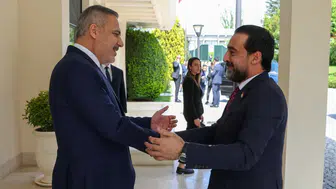 Bakan Fidan, Irak'ın Takaddüm Partisi lideri ile görüştü