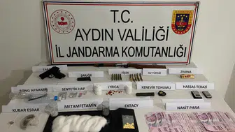 Aydın Germencik'te uyuşturucu operasyonu : 2 tutuklu