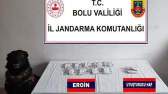 Bolu'da durdurulan bir araçta 28 gram eroin ele geçirildi