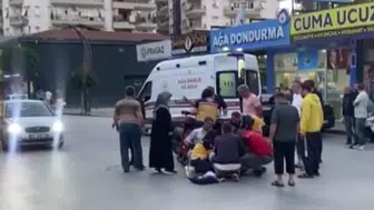 Antalya Serik’te iki motosiklet çarpıştı : 3 yaralı