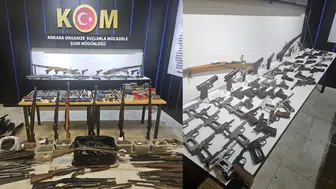Ankara'da evinde silah ve mühimmat bulunan şahıs hakkında adli işlem uygulandı