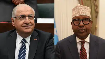 Milli Savunma Bakanı Güler, Somali Savunma Bakanı Fiqi ile bir araya geldi