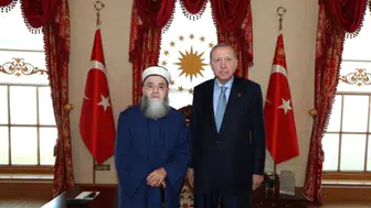 Cumhurbaşkanı Erdoğan ile Cübbeli Ahmet Hoca bir araya geldi