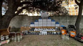 Bursa'da kaçak tütün operasyonu : 6 gözaltı