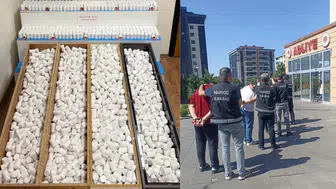 Kahramanmaraş'ta uyuşturucu operasyonu : 195 bin hap ele geçirildi