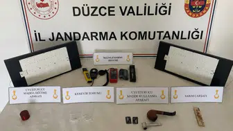 Düzce'de jandarmadan uyuşturucu operasyonu : 2 şüpheli yakalandı