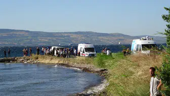 Çanakkale'de denizde kaybolan kız çocuğunu arama çalışmaları sürüyor