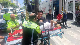 Manavgat'ta kaza : Alman turist yaralandı