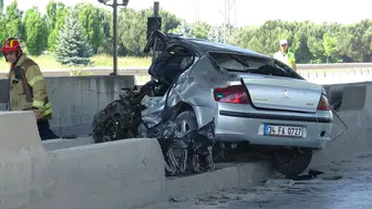 Tuzla'da otomobil gişe bariyerlerine çarptı : 29 yaşındaki sürücü hayatını kaybetti