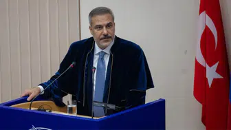 Bakan Fidan'a fahri doktora ünvanı takdim edildi