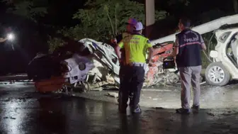 Rize Çayeli'de korkunç kaza : 4 ölü, 3 yaralı