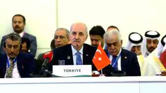 TBMM Başkanı Numan Kurtulmuş Azerbaycan'da İSİPAB Konferansı'na katıldı