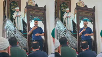 Bursa'da Cuma hutbesi işaret diliyle tercüme edildi