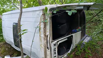Ordu'da yolcu minibüsü uçuruma yuvarlandı : Çok sayıda yaralı var
