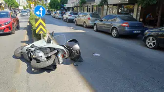 Aydın'da otomobil ile motosiklet çarpıştı : 1 yaralı