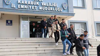 Kütahya'da suç örgütüne yönelik operasyonda 7 şüpheli tutuklandı