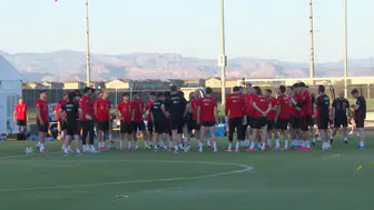 A Milli Takım, ABD maçı hazırlıklarına devam ediyor