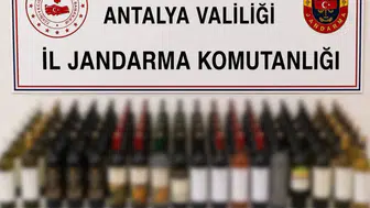 Alanya'da kaçakçılık : 108 litre kaçak alkol ele geçirildi