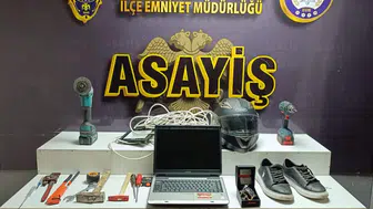 Hatay İskenderun'da hırsızlık operasyonu : 4 şahıs tutuklandı